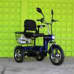 Електрическа Триколка A6 LUX+ 1000W BLUE