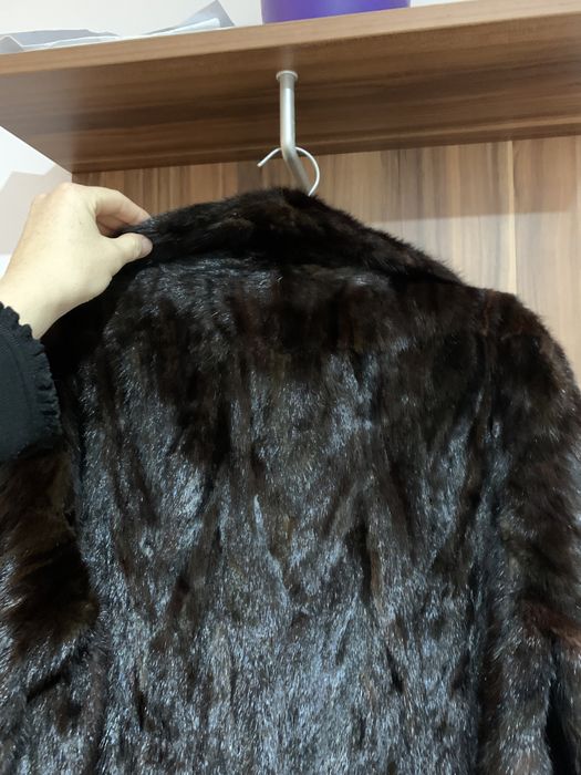 Haina blana naturala nurca XS - S