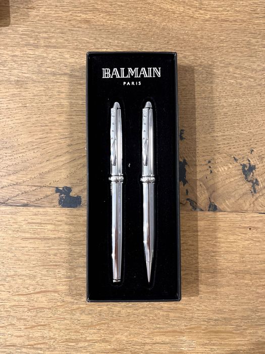 Balmain Paris подаръчен комплект химикал и писалка