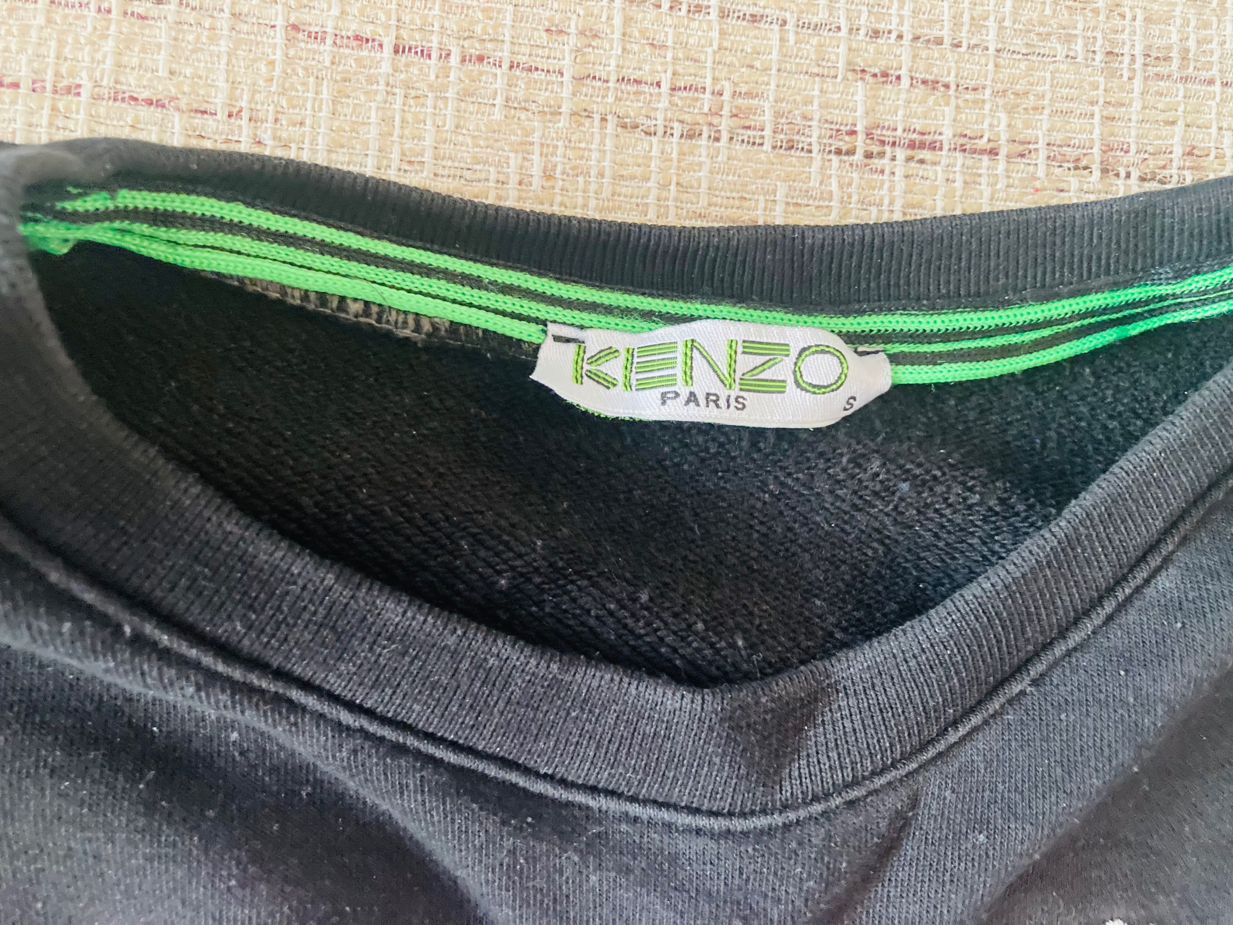Kenzo - дамска черна блуза S размер