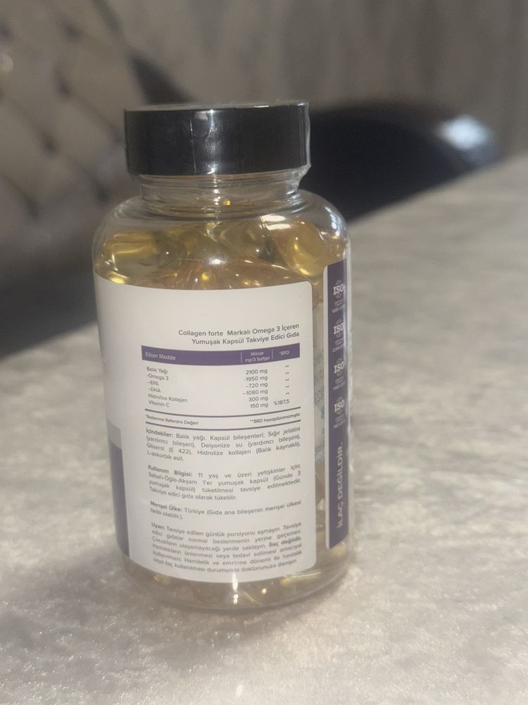 Omega 3 baliq yogʻi