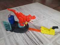 Set Mattel de Joaca Pista T-Rex Hot Wheels Gama City