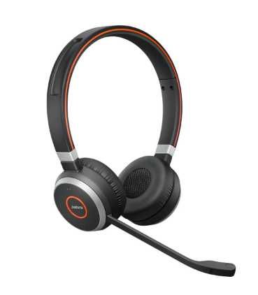 Jabra Evolve 65 MS Stereo Слушалки (МикроUSB / Bluetooth)