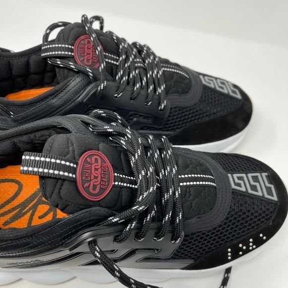 Versace Chain Reaction Black White