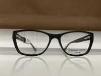 Rame ochelari Christian Lacroix, negri, originali, cat eye/pisicuta