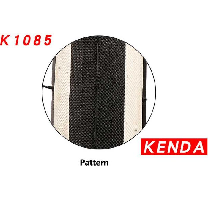 Велосипедна гума KENDA Ksmart (20 x 1.35) (32-406) Черна/Бели ленти