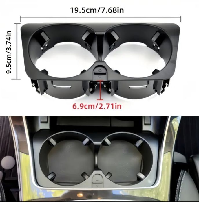 Поставка за чаши За Mercedes-Benz W205 W213 W243 W447