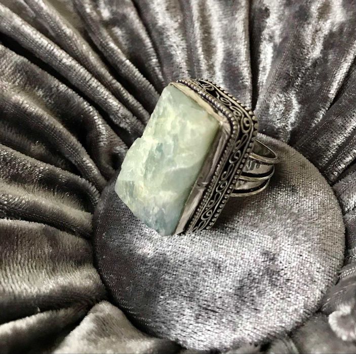 Inel Argint 925 cu Piatra Semipretioasa Kyanit/Kianit