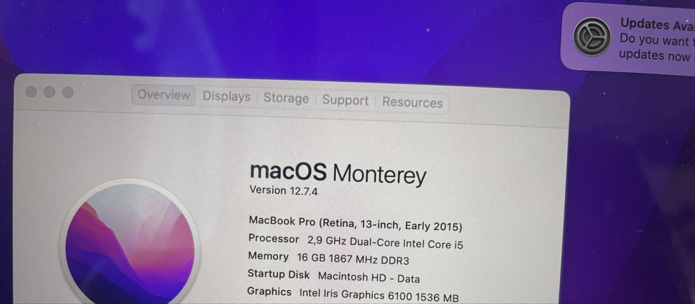 MacBook Pro(Retina, Early 2015)
