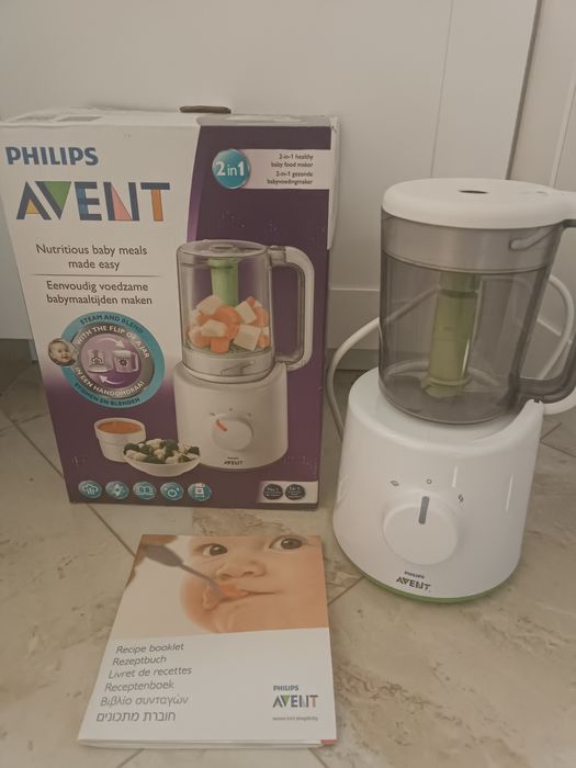 Уред за здравословно готвене Philips Avent 2 в 1 SCF870/22