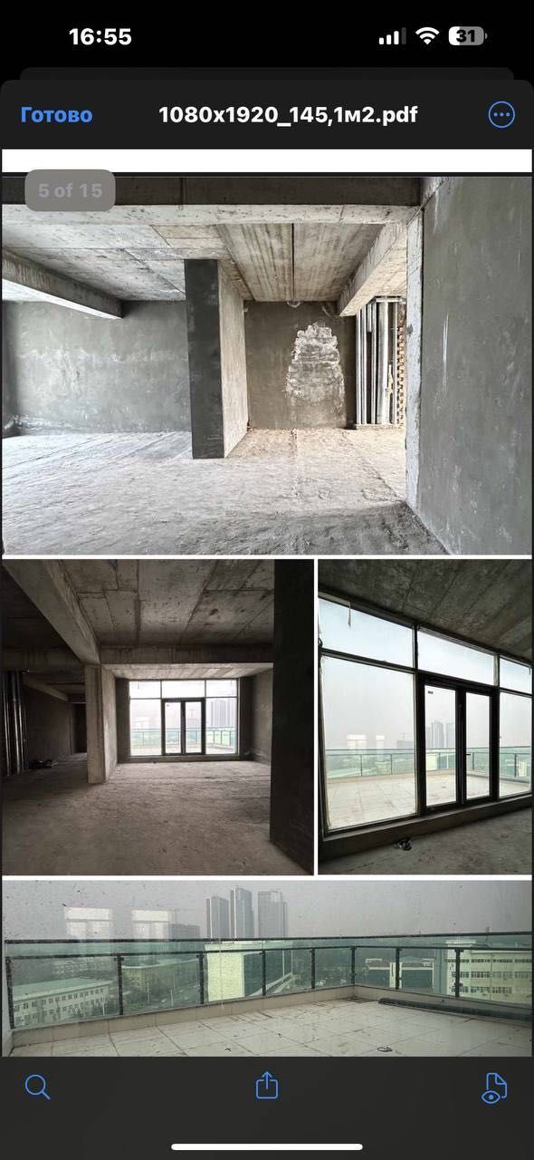 Tiara Residence Продается 4 комнатная коробка Инха Военный Госпиталь