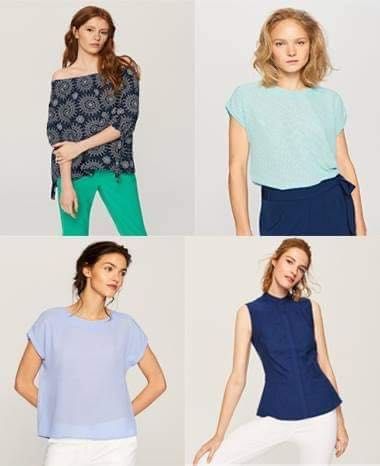 Летни блузки различни модели и цветове. Лятна блуза. Риза