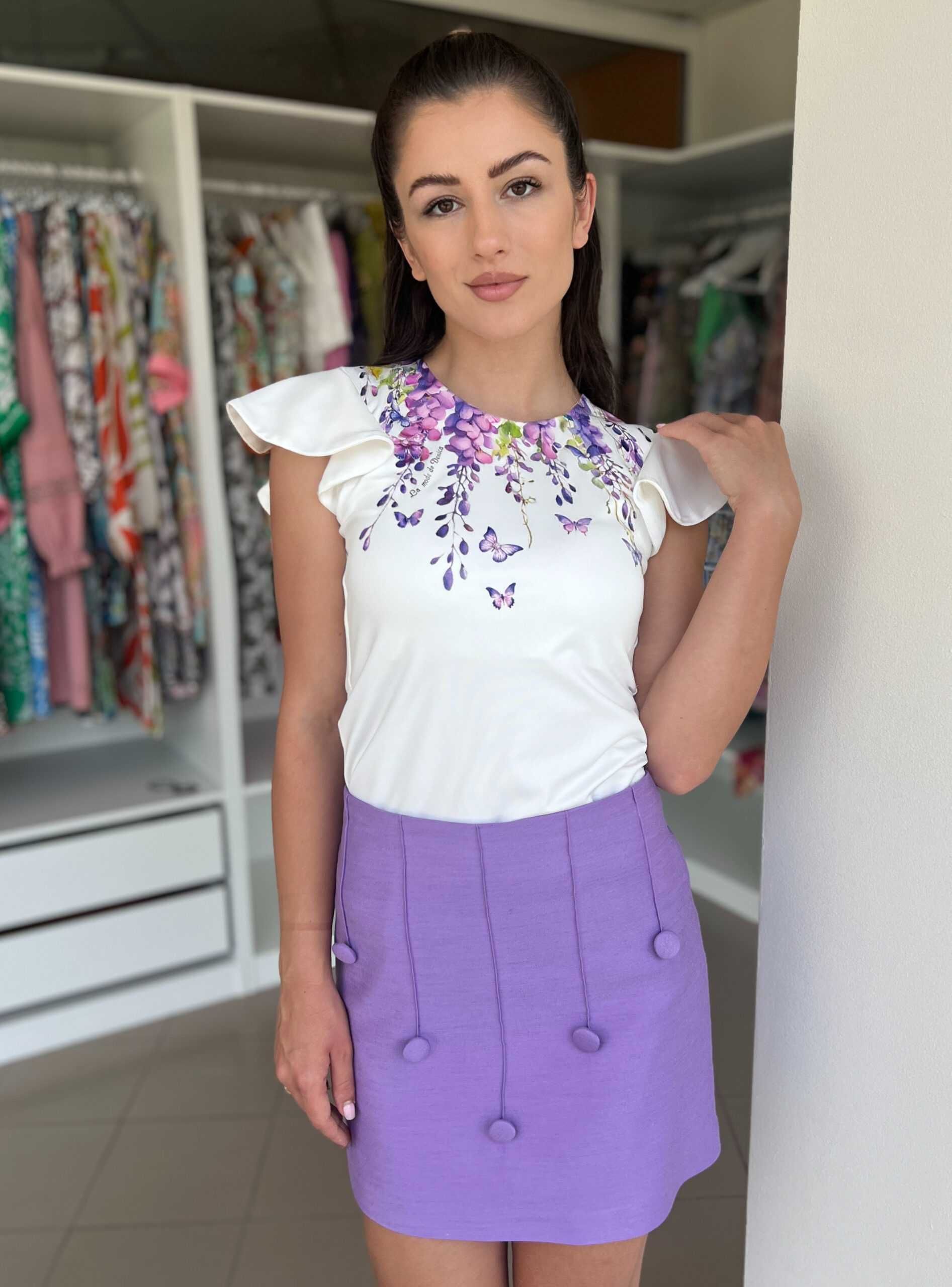 Дамски топ „Butterflies“ от Denica boutique