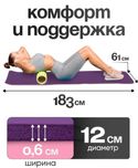 Чехол для йоги и фитнеса размер 183x61, толщина 6 мм