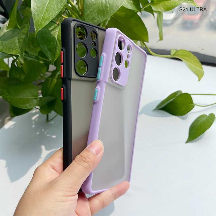 Husa cu protectie la camere Samsung Galaxy S21 , S21+ 5G, S21 Ultra 5G