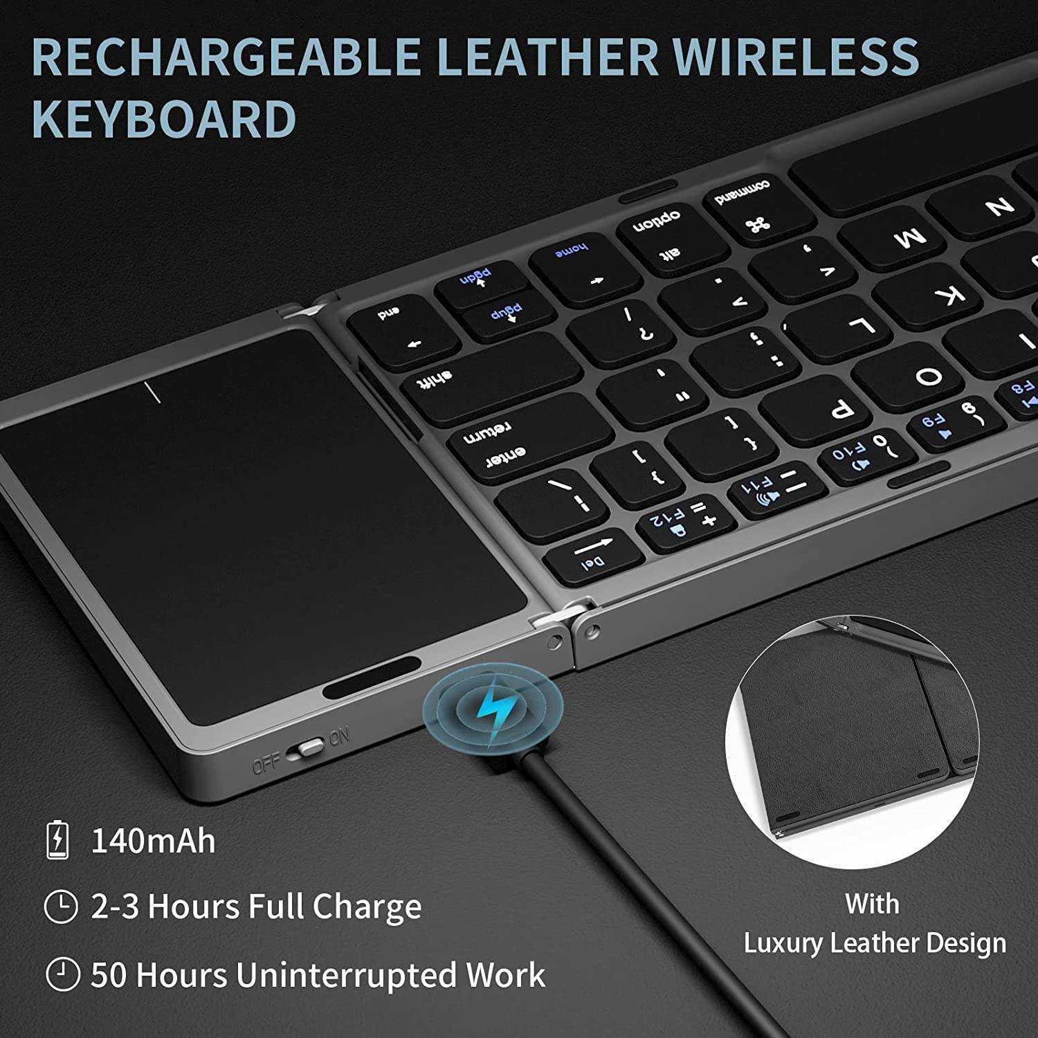 Tastatura TouchPad Wireless Pliabila