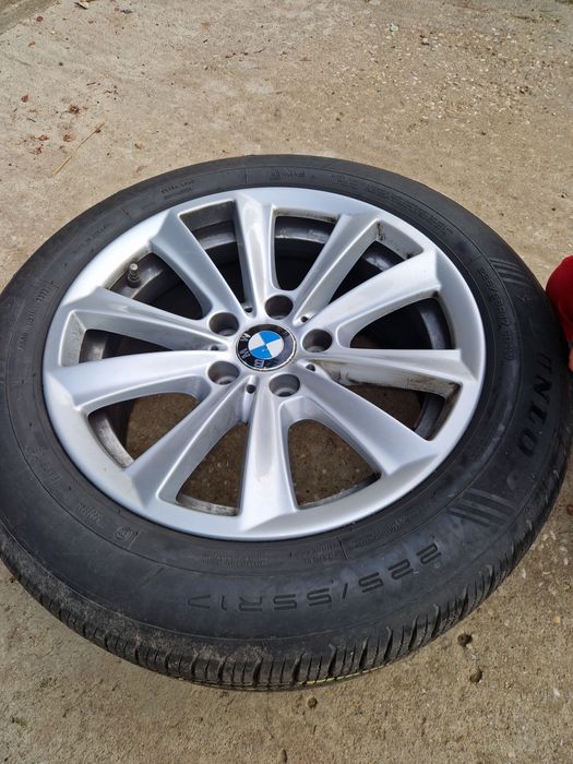Jante originale bmw +anvelope  de iarna dunlop