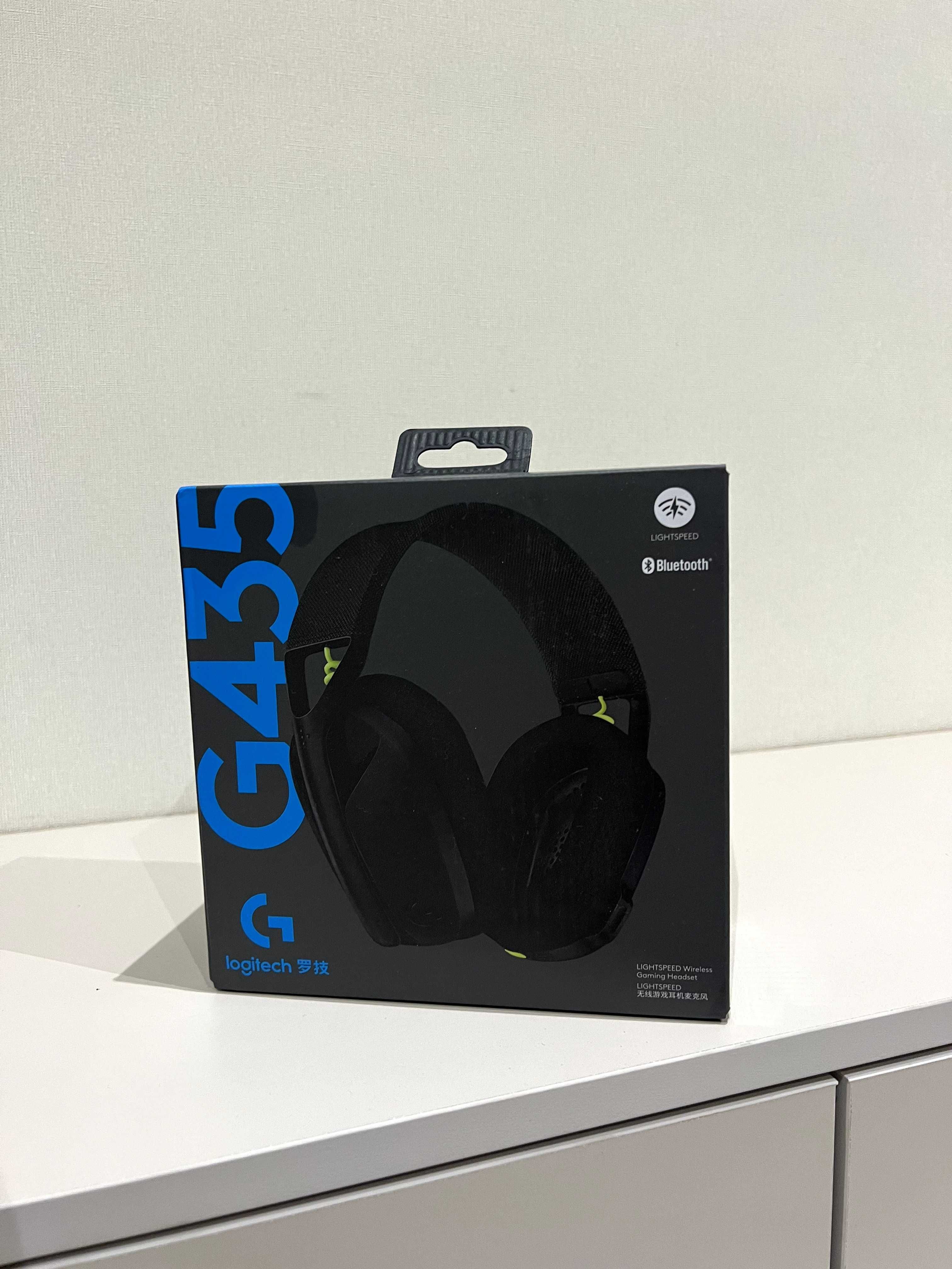 Беспроводные наушники Logitech G435 черный