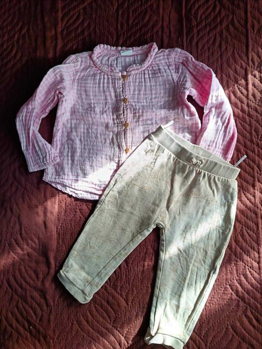 Лот за момиче р.9-12м