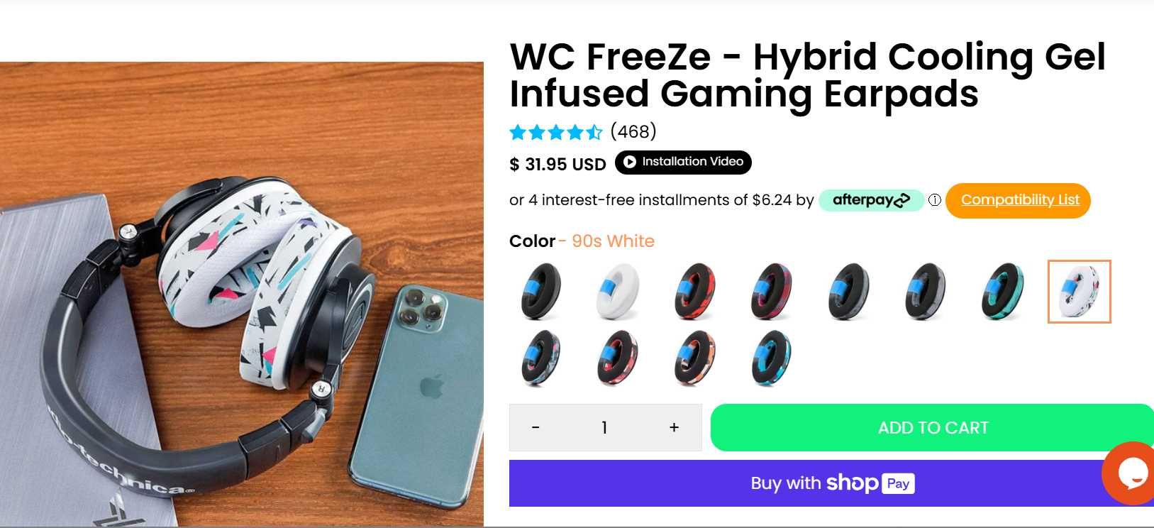 наушника за слушалки Wicked cushions SteelSeries, HyperX, Razer