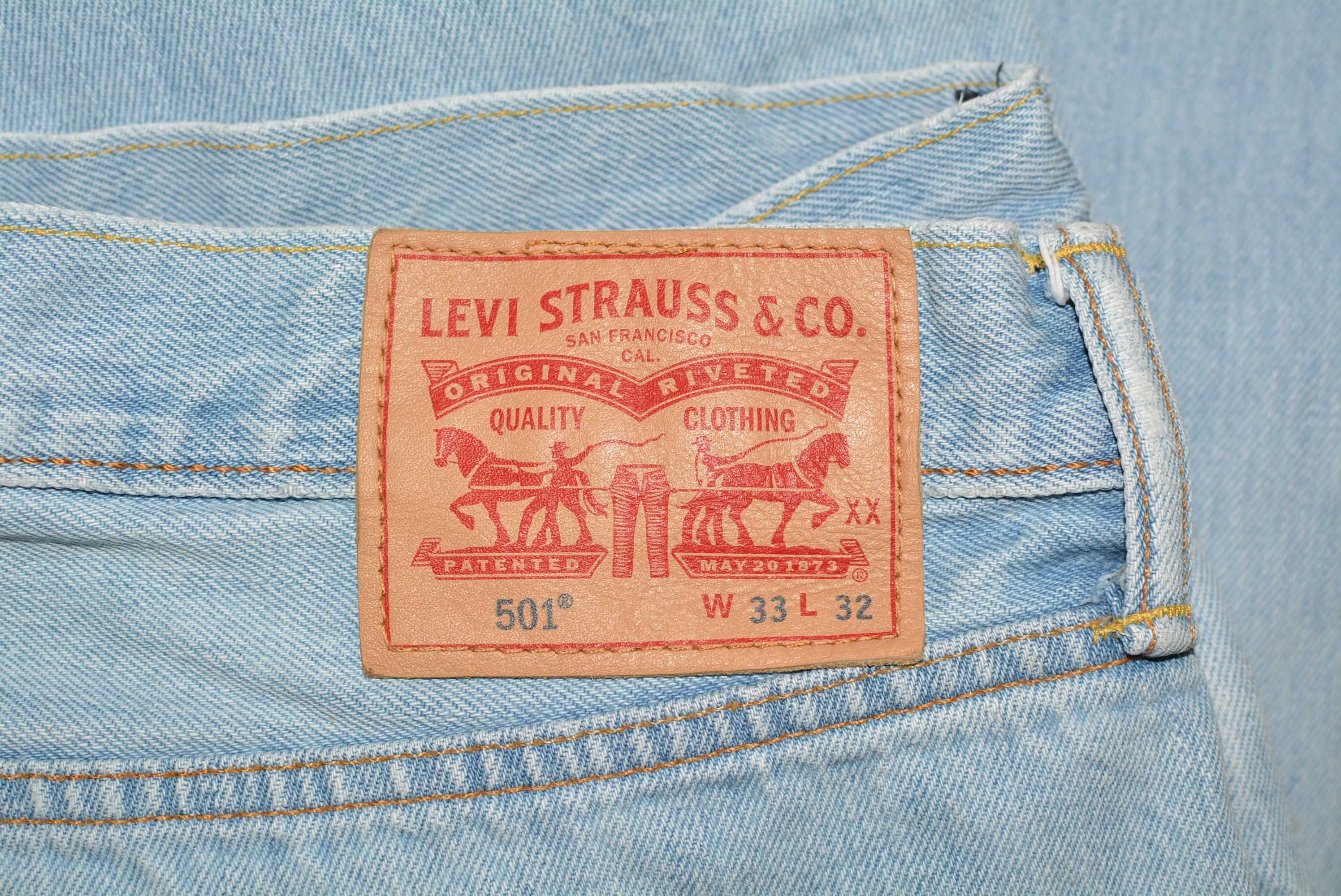 Blugi Barbati Levi's 501 Vintage Marimea W30 L30 Albastri Bumbac XT29