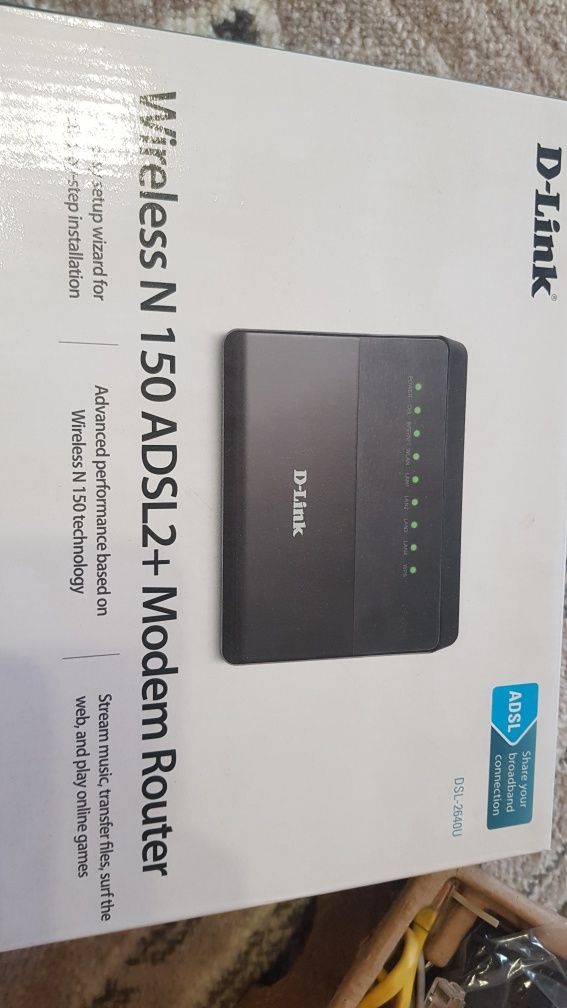 Модем роутер D- Link Dsl 2640U