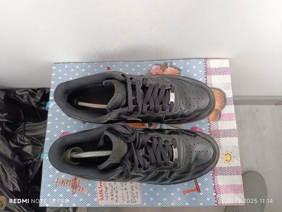 Nike Air Force 1 Low '07 Black''оригинални маратонки 46 номер