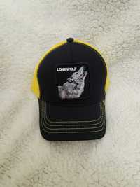 GOORIN BROS шапка Black Wolf Черно + Жълто шапка с Козирка Фенска 24г