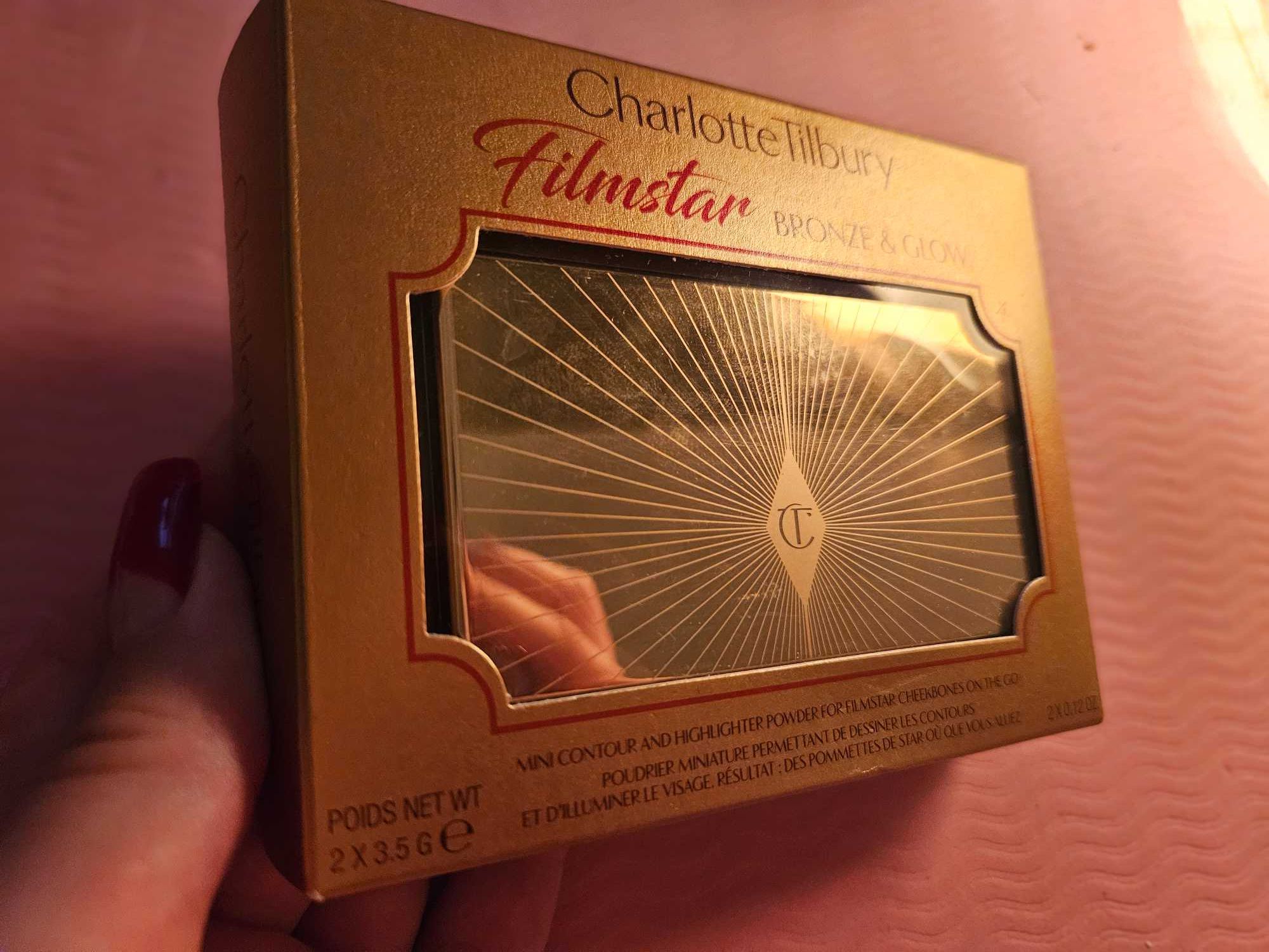 Charlotte Tilbury filmstar scult highlighter mini палетка