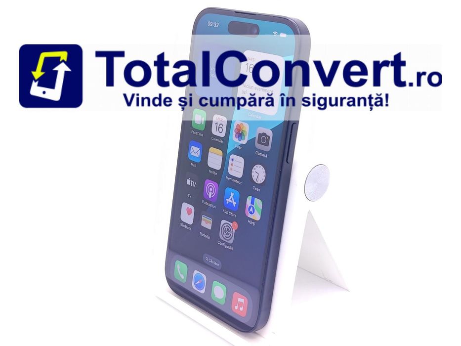 Apple iPhone 15 128GB Black 6GB Single SIM, Garantie 24 luni | #R86709