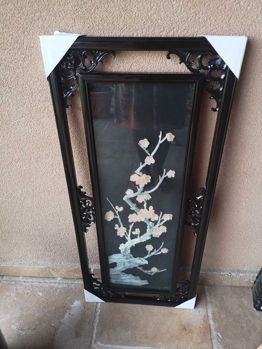 Tablou mare pietre semiprețioase Thailanda 90 x 40 cm