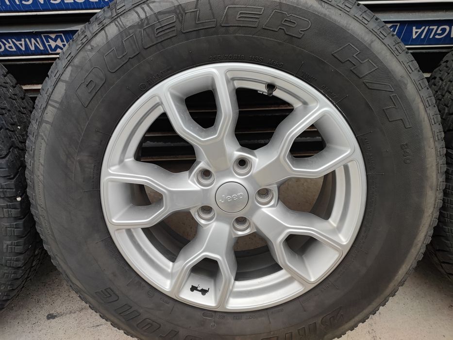 5Jante Jeep 255 70R18Wrangler Sahara Rubicon Gladiator JK  iarnă2018