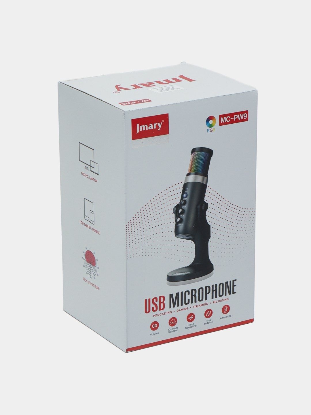 Микрофон Jmary MC PW9, студийный,