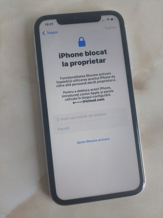 [11] Dezmembrez iPhone 11 White original, blocat iCloud //poze reale