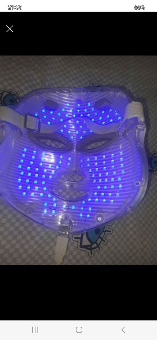 Masca faciala cu7  lumini  led