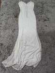 Rochie alba lunga