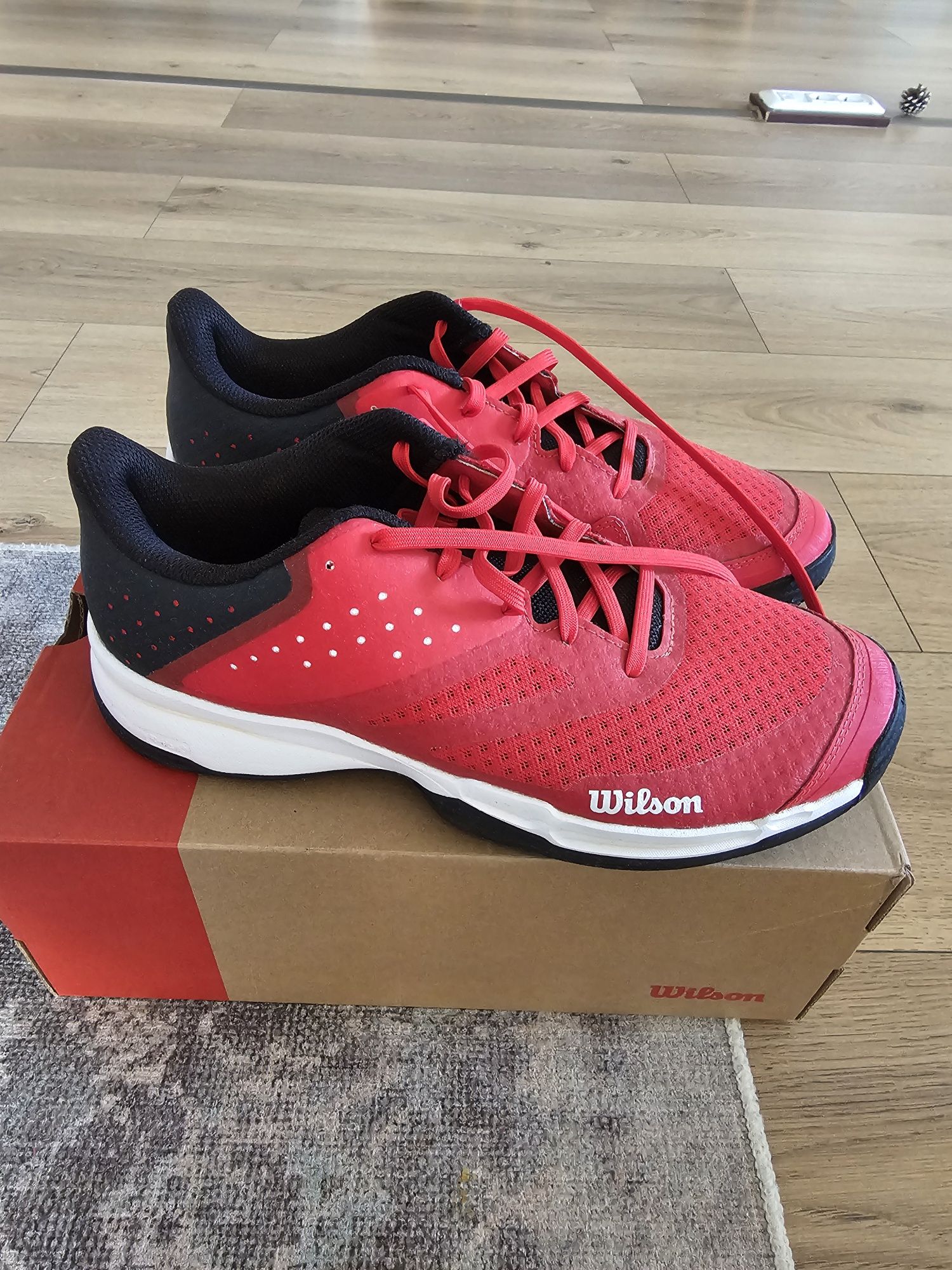Pantofi tenis, bărbați,  Wilson Red KAOS STROKE 2.0