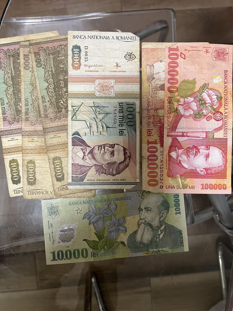 Bani și monezi vechi: bancnotele straine valoarea lor intre 50-100€