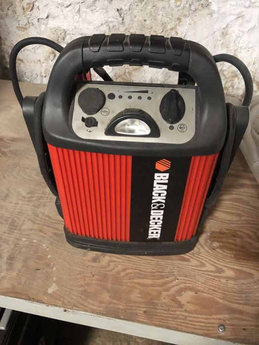 Пусковое зарядное устройство black and decker