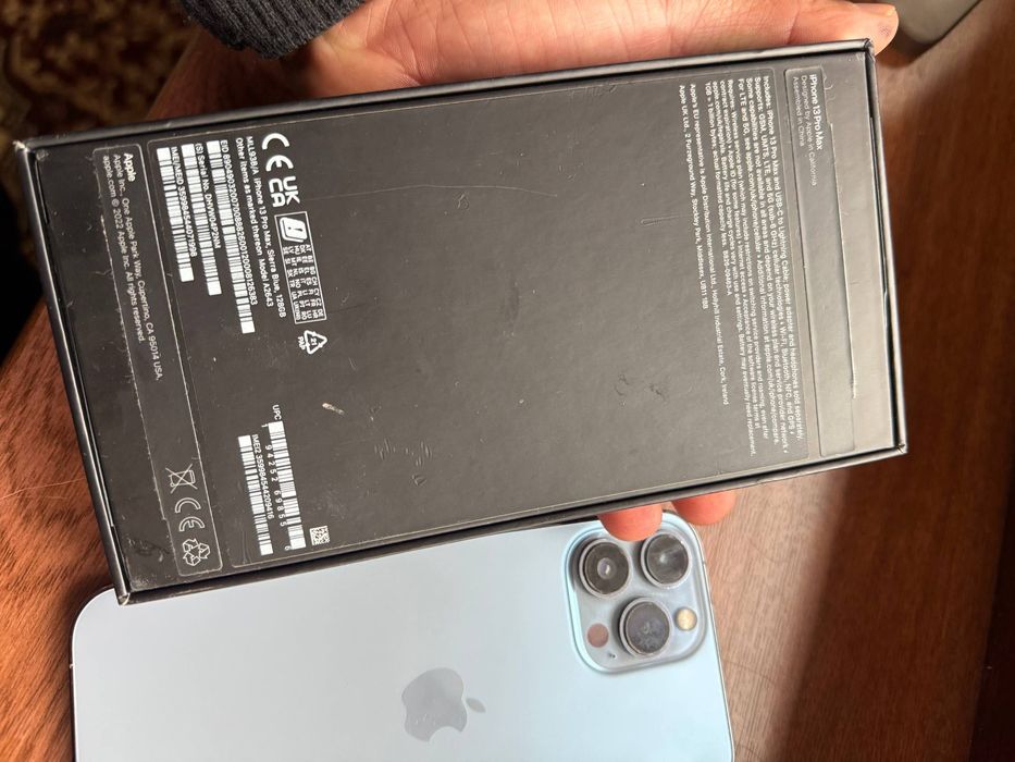 IPhone 13 promax 128 gb blue