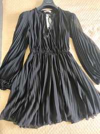 Нова черна рокля Zara XS размер
