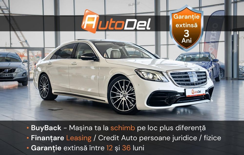 Mercedes-Benz S S400 AMG 4Matic LONG / Burmester / Panoramic / Head-up / Soft Close