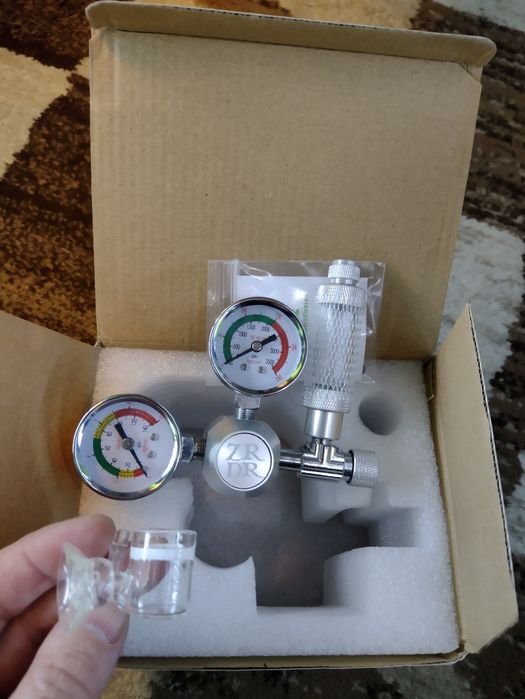 Sistem Diy acvariu pesti (instalatie)CO2 nou