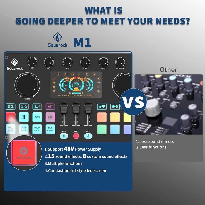 Podcast Equipment Bundle Audio Interface DJ Mixer All-In-One sigilat