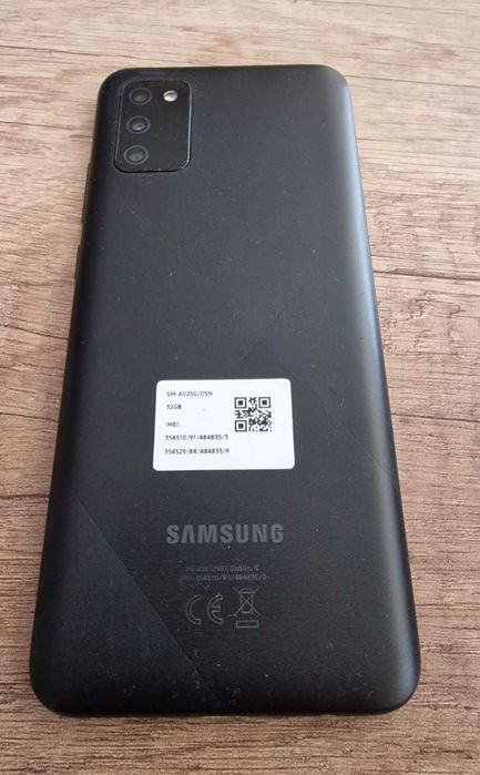 Samsung Galaxy A02s, 6.5", 3 GB RAM; 32 GB, 5000 mAh