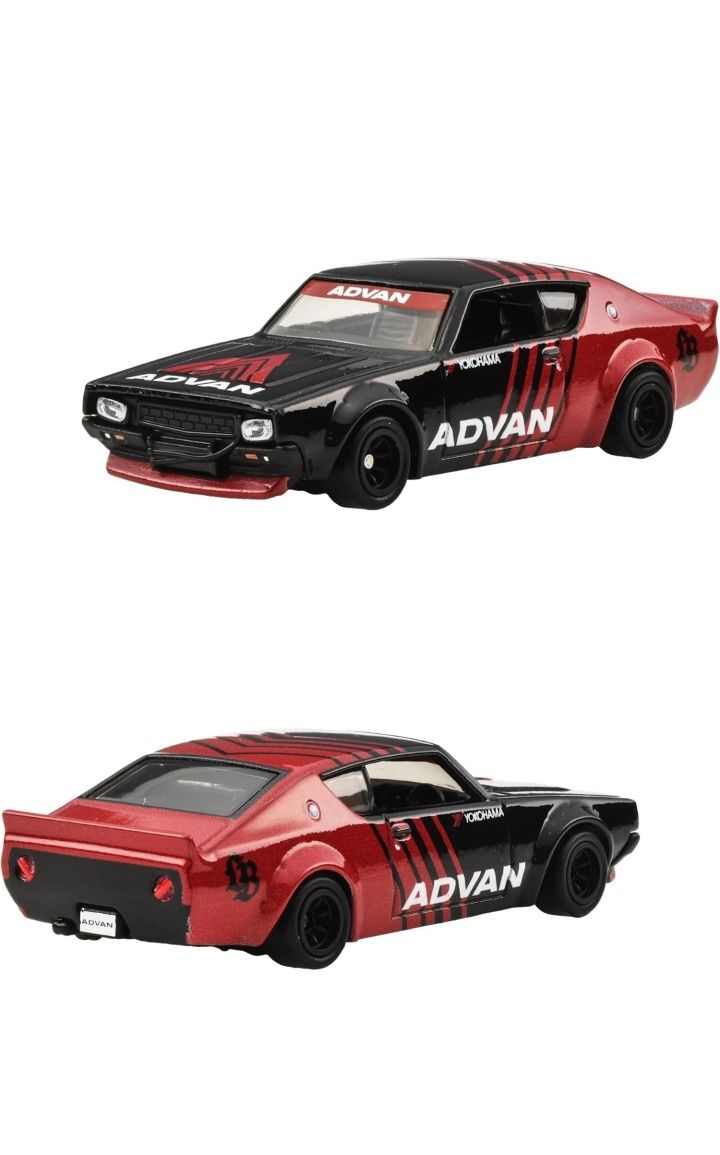 Hot Wheels Premium Diorama ADVAN Racing Team и Hot Wheels 987A-GMH39