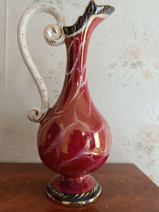 Белгийска порцеланова ваза кана