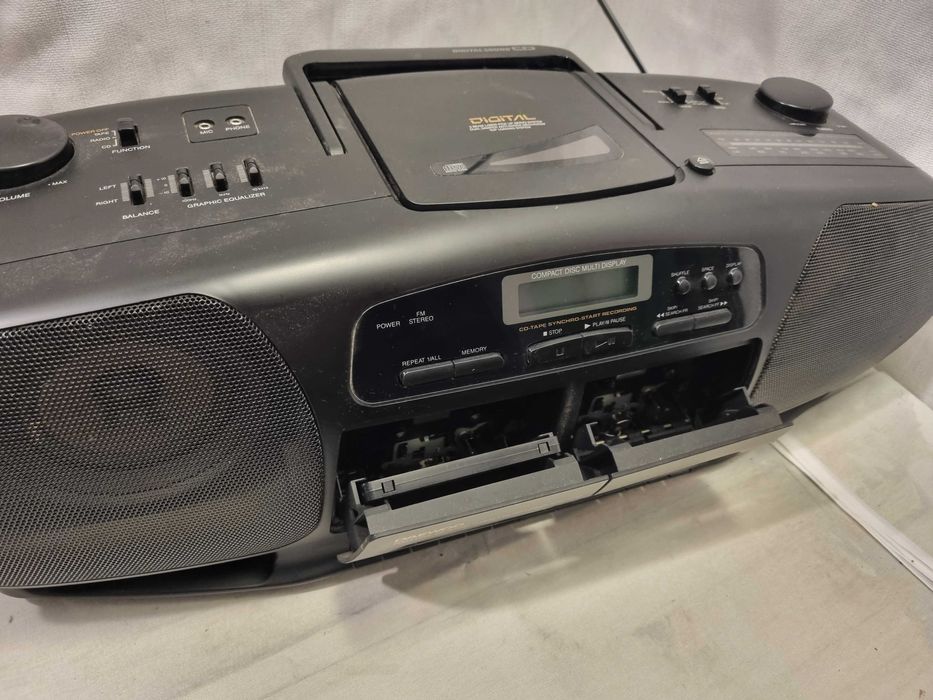 Boombox Daweoo ACD-4310 FM MW LW Cassette deck radio portabil