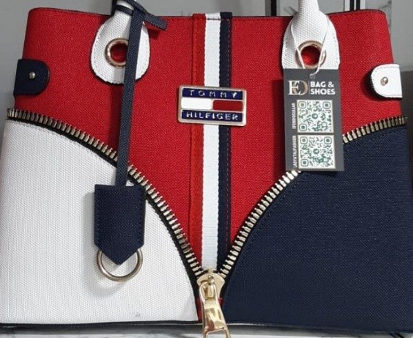 Set geanta Tommy Hilfiger +portofel/Italia, saculet, etichetă