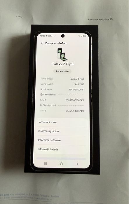 Samsung galaxy Z Flip5
